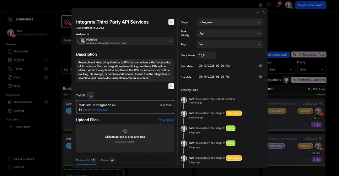 GitHub integration overview