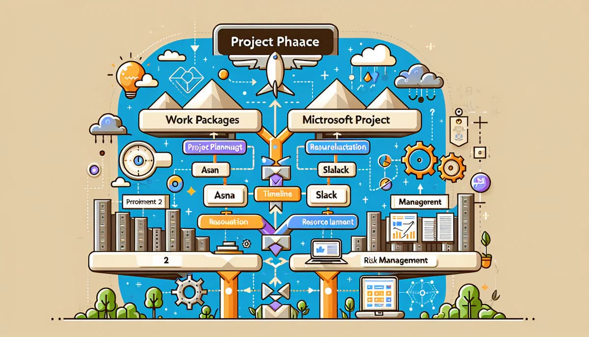 Image illustrating Phase 2: Projektplanung und Strukturierung in article about projektmanagement phasen