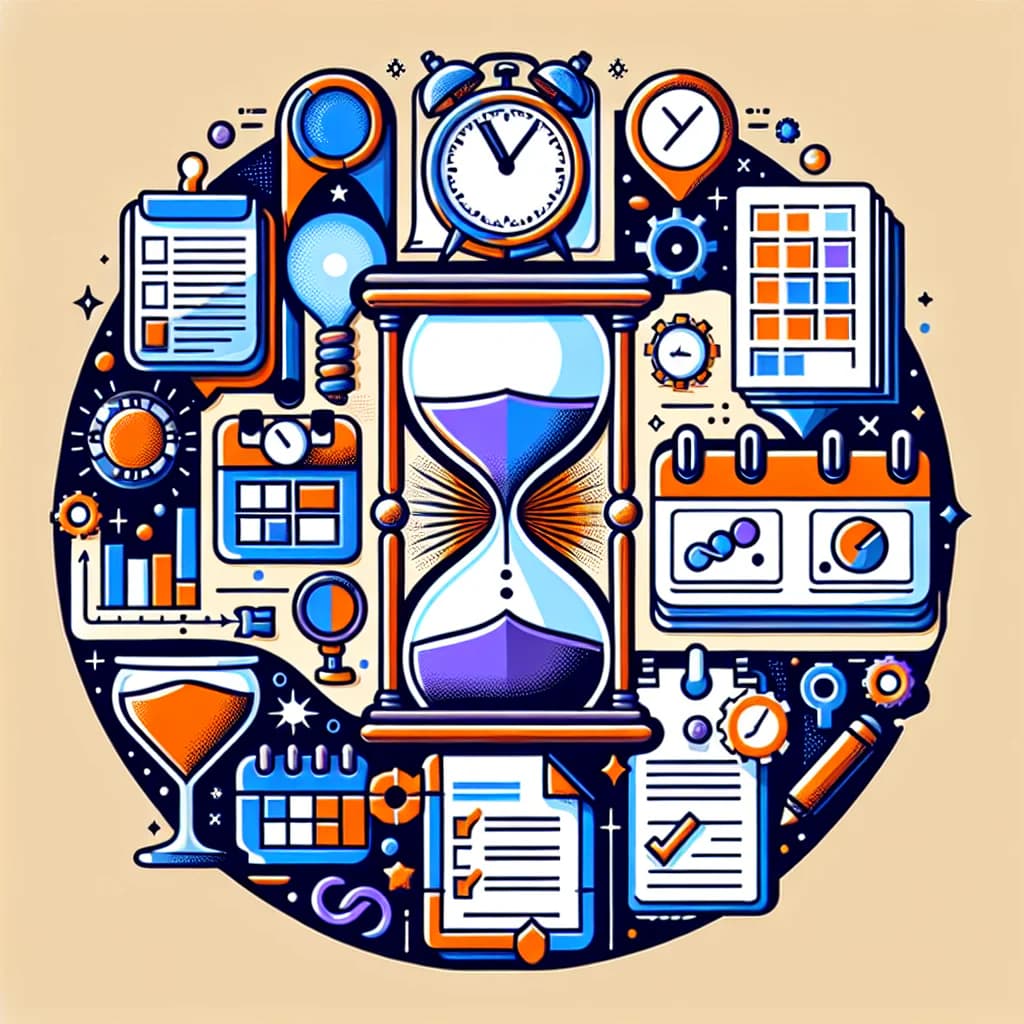 Featured image for article about project time management