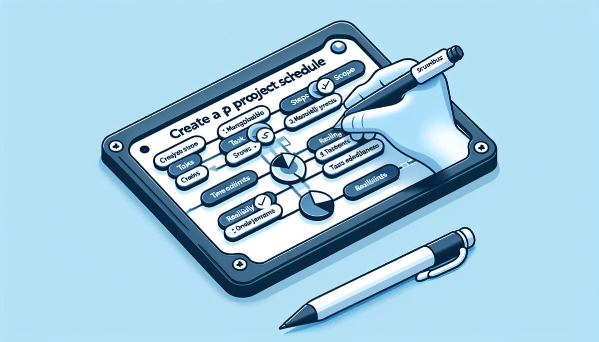 Image illustrating Essential Steps to Create a Project Schedule in article about create a project schedule