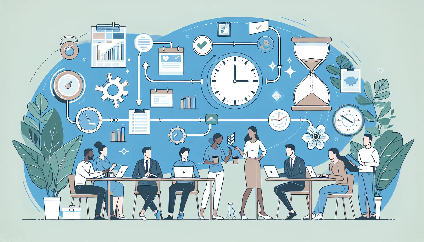 Featured image for article about time tracking in project management