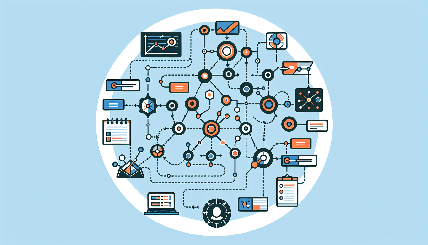 Featured image for article about netzplan projektmanagement