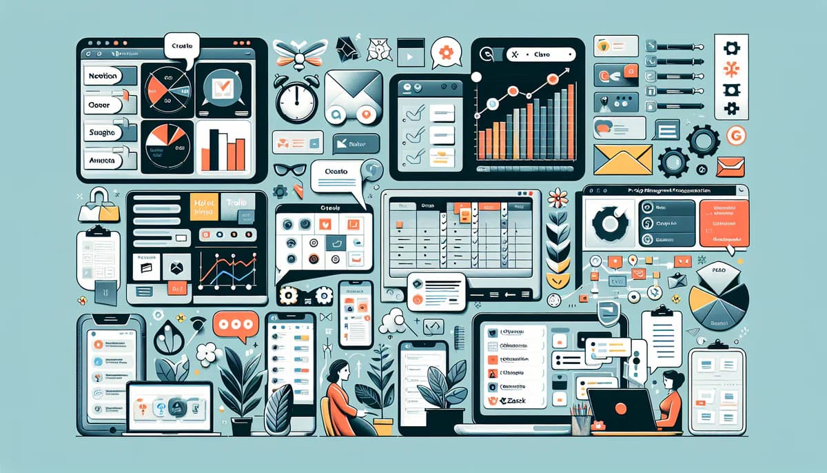 Image illustrating Essential Tools for Project Management Planning in article about project management planner
