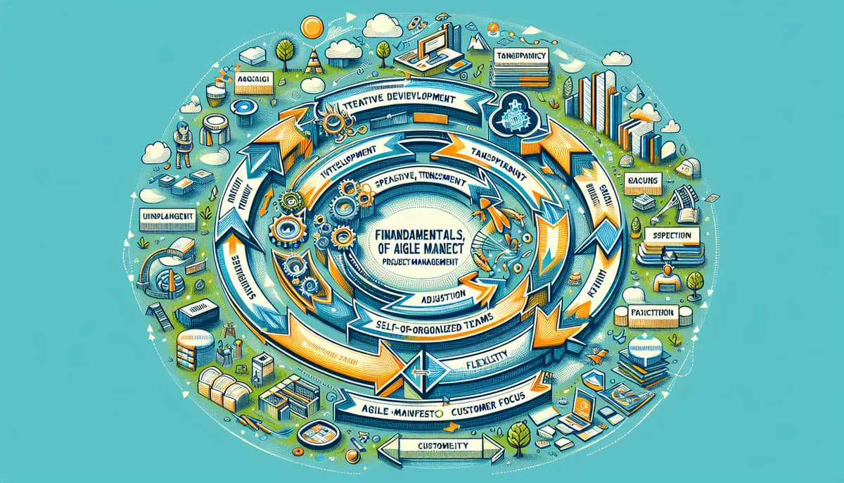 Image illustrating Grundlagen des agilen Projektmanagements in article about agiles projektmanagement