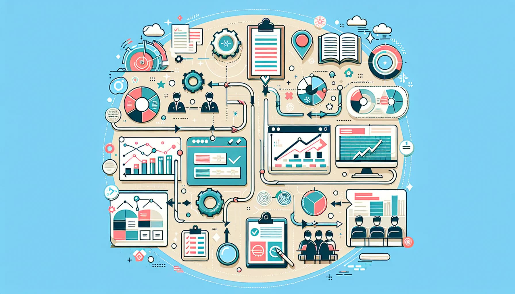 Featured image for article about projektmanagement methoden