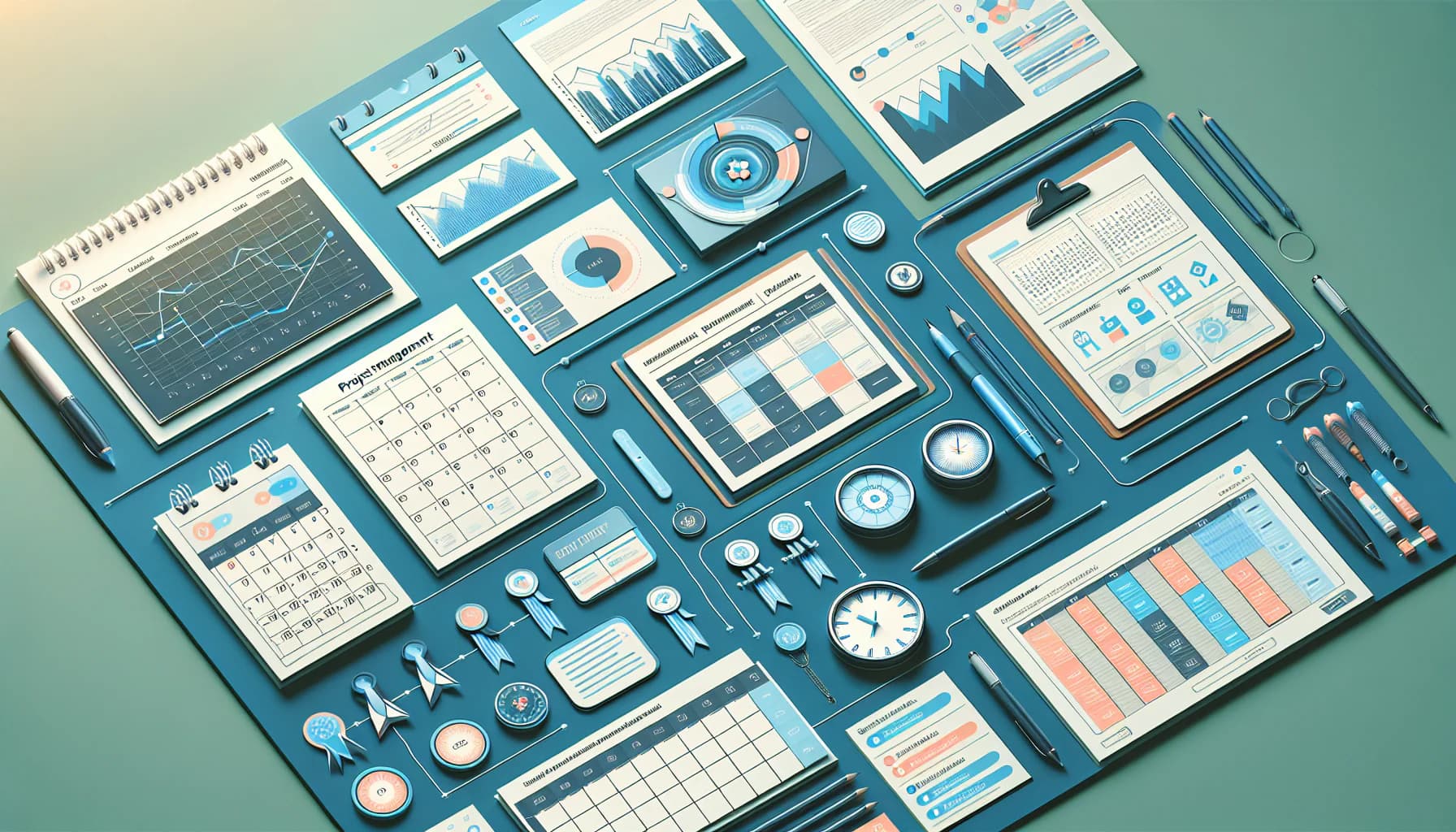 Featured image for article about project management planner