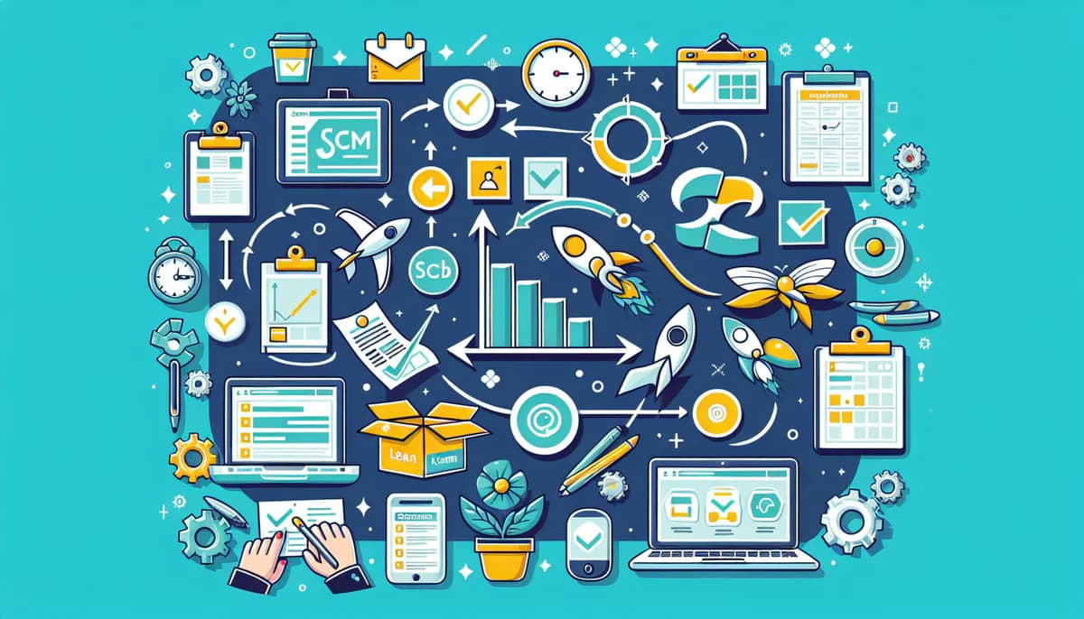 Image illustrating Agile Project Management Approaches in article about project management techniques