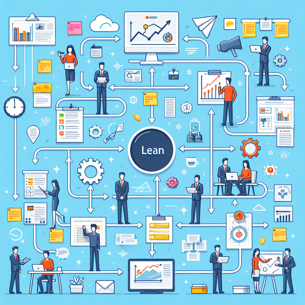 Featured image for article about lean project management