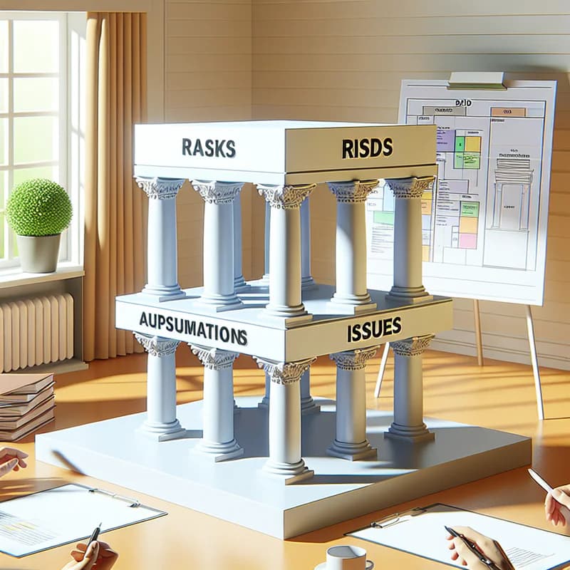 Image illustrating Implementing RAID in Project Planning in article about raid project management