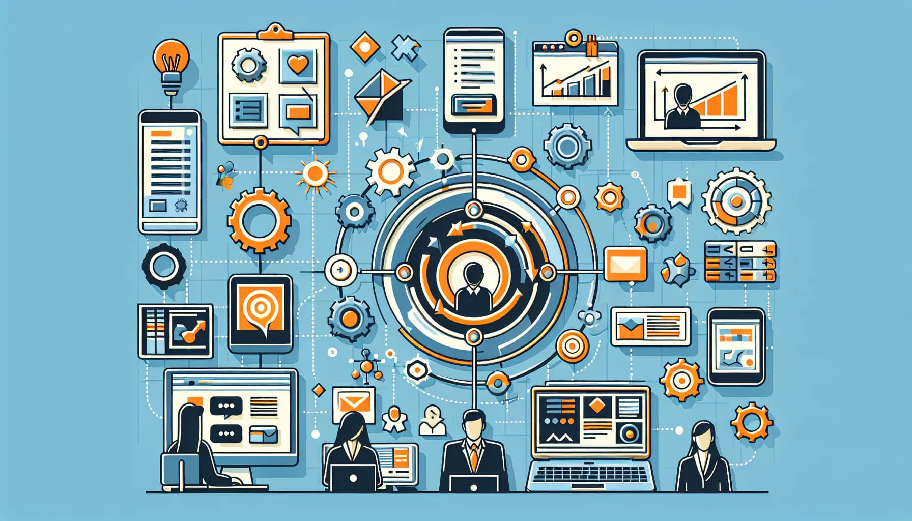 Featured image for article about crm projektmanagement
