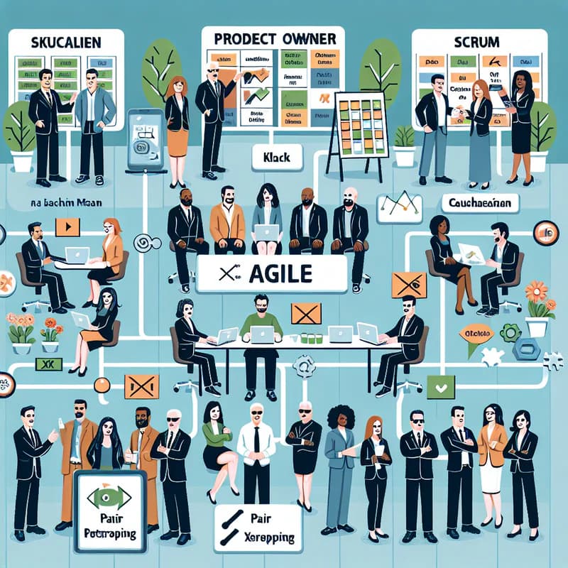 Image illustrating Core Concepts and Methodologies in article about agile project management training