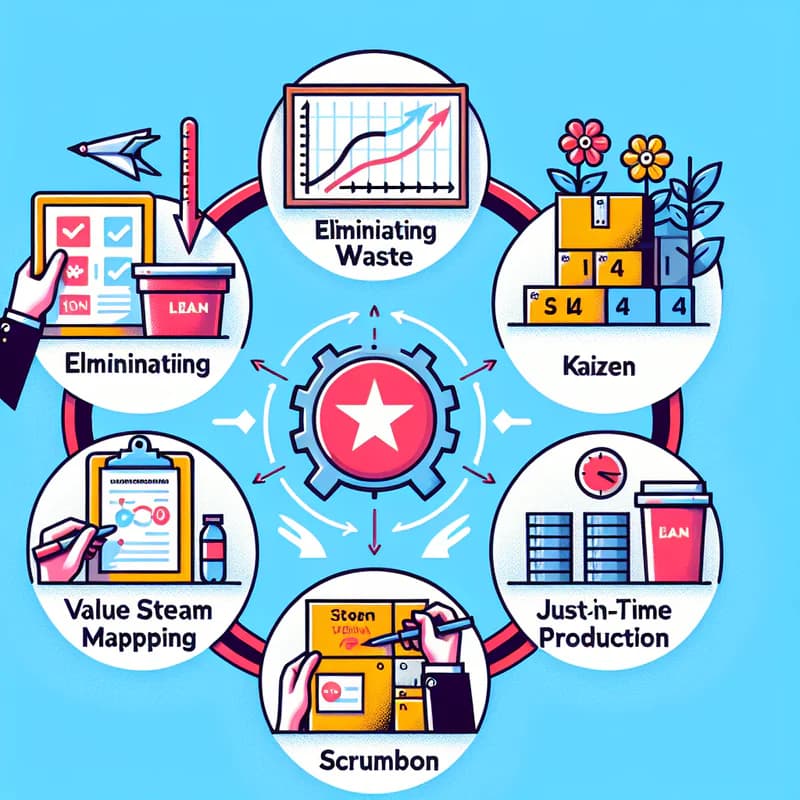 Image illustrating Core Principles of Lean Project Management in article about lean project management