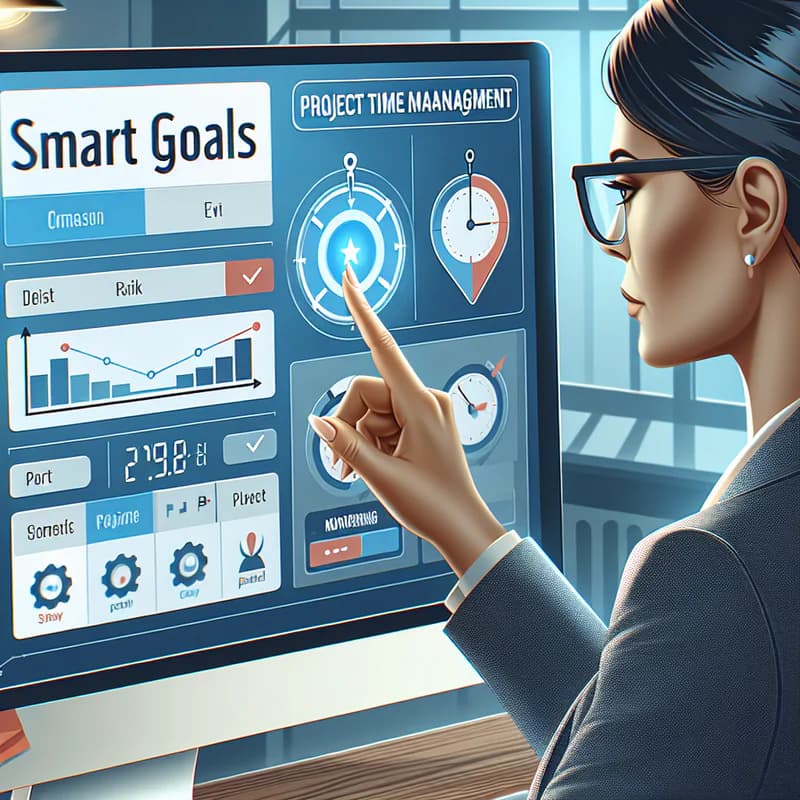 Image illustrating Setting Clear Project Goals and Objectives in article about project time management