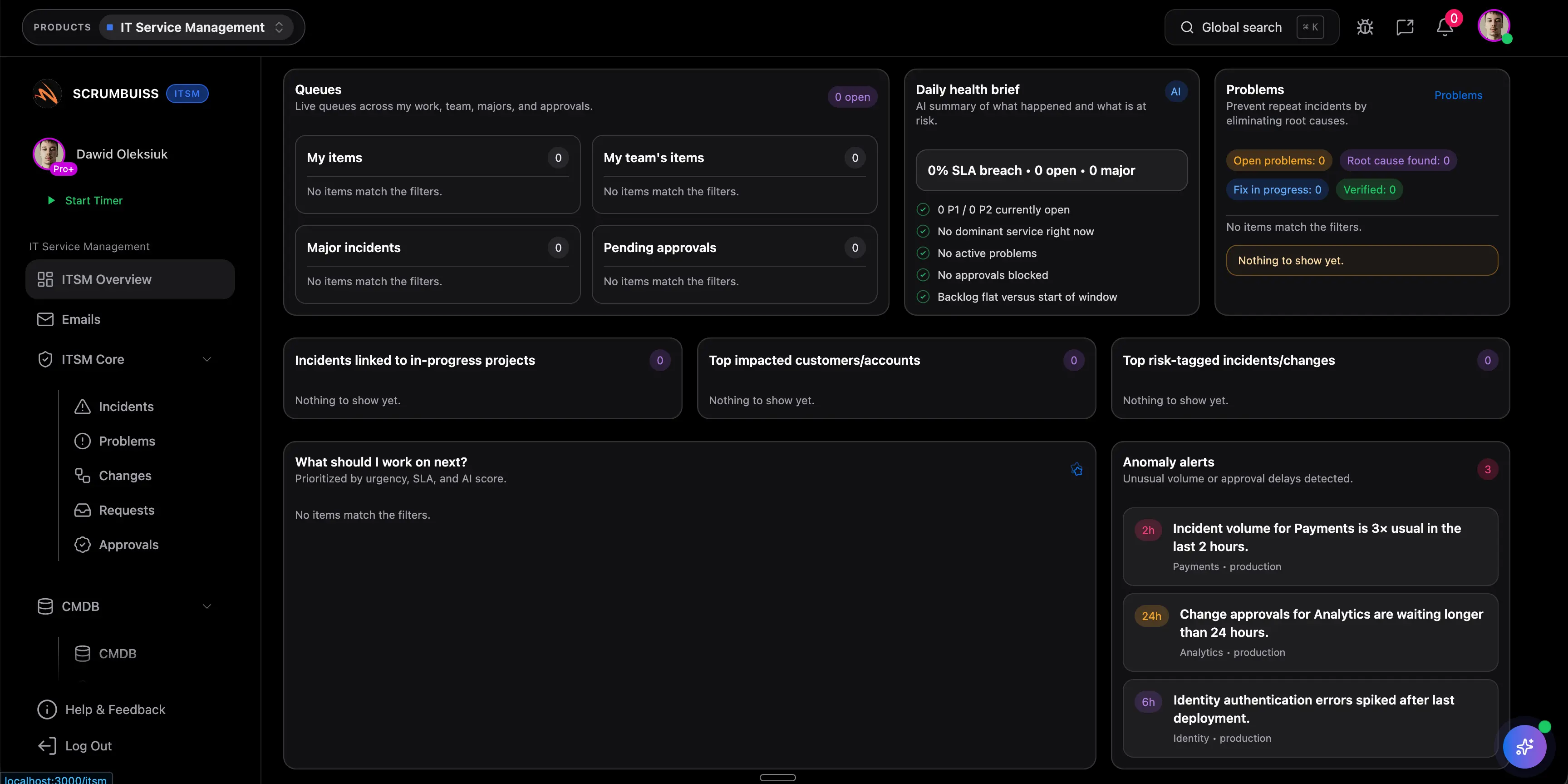 Capture the timeline screenshot