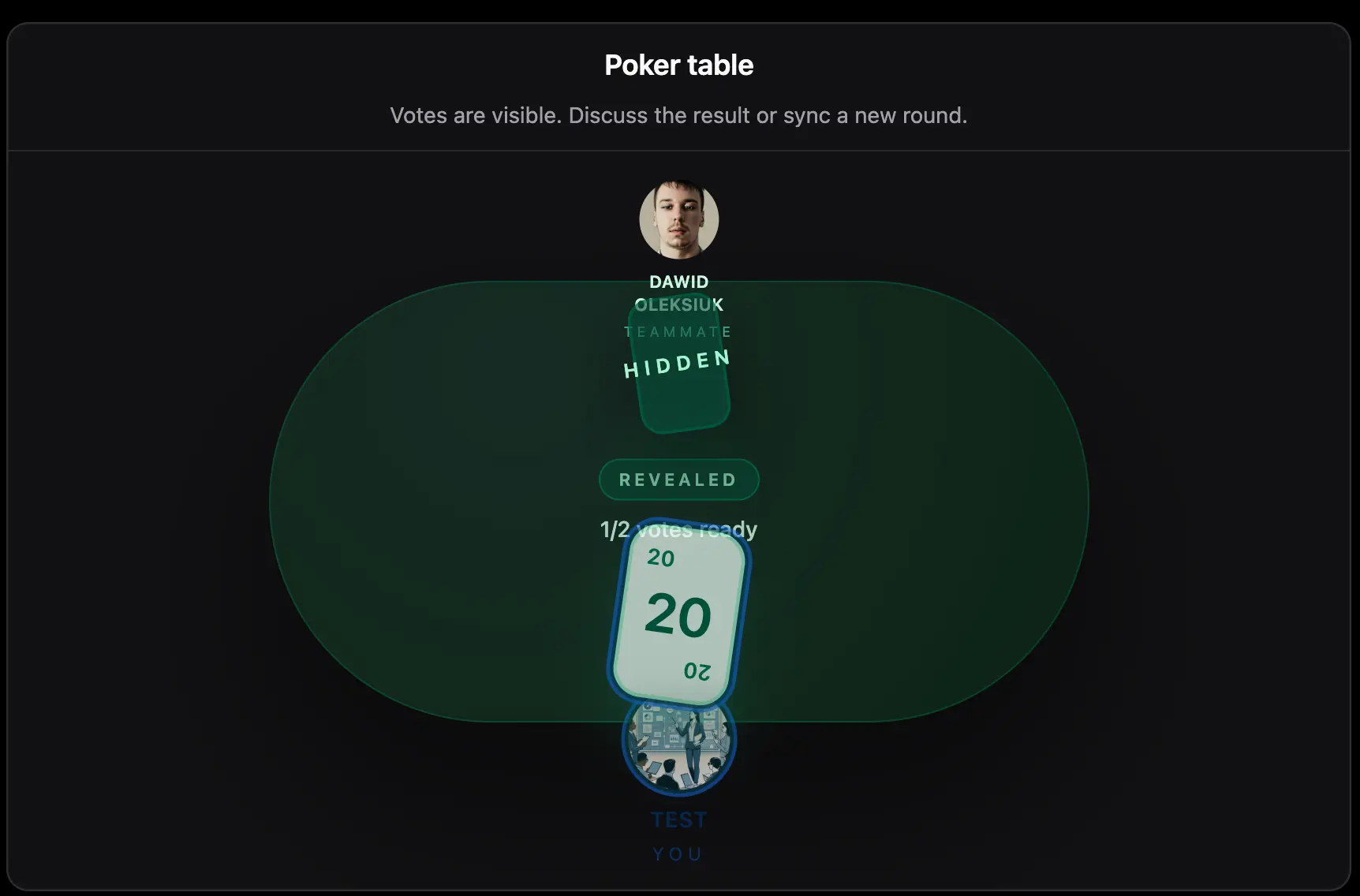 Estimate collaboratively with Planning Poker