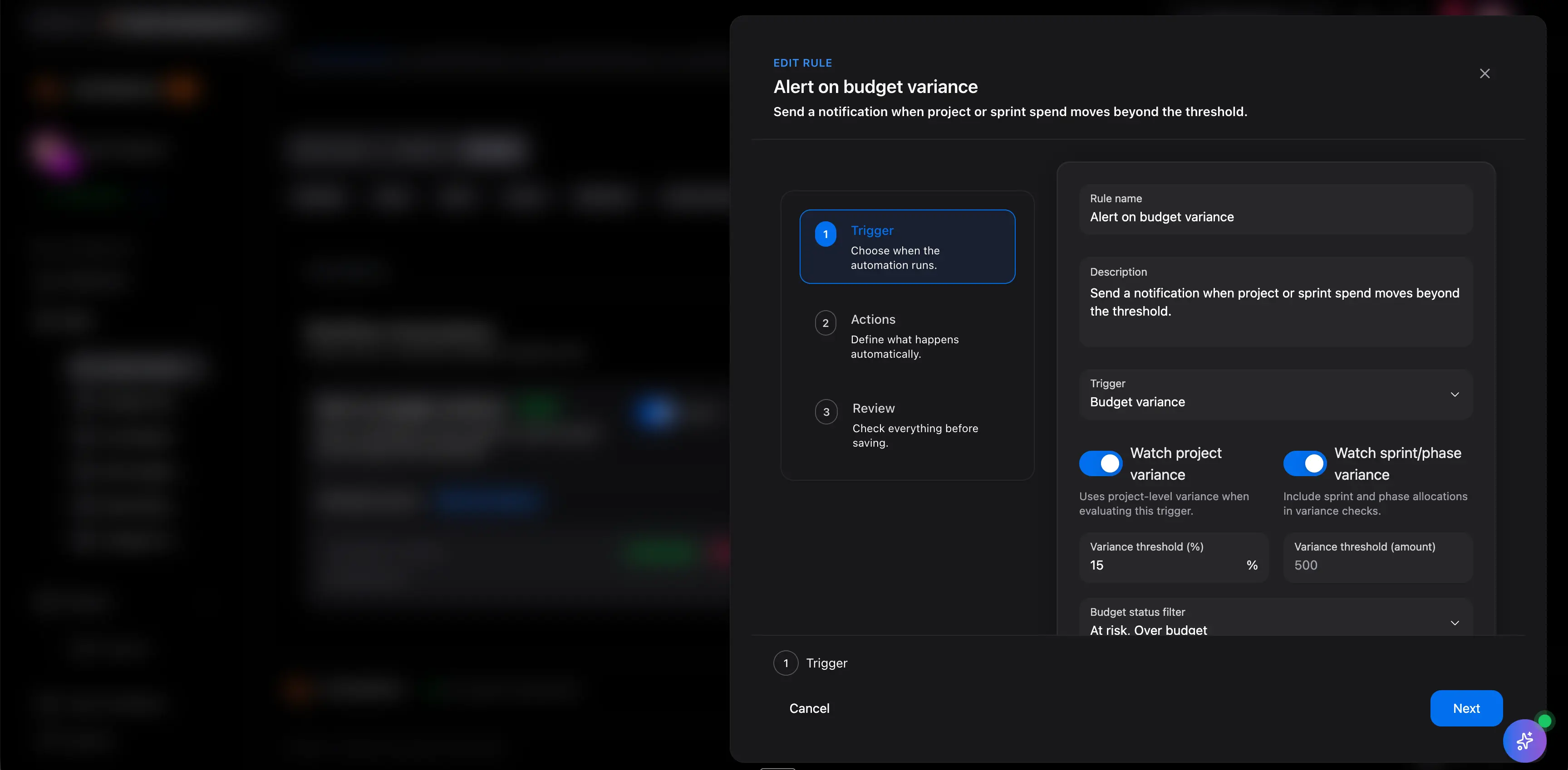 Recommendations and follow-ups