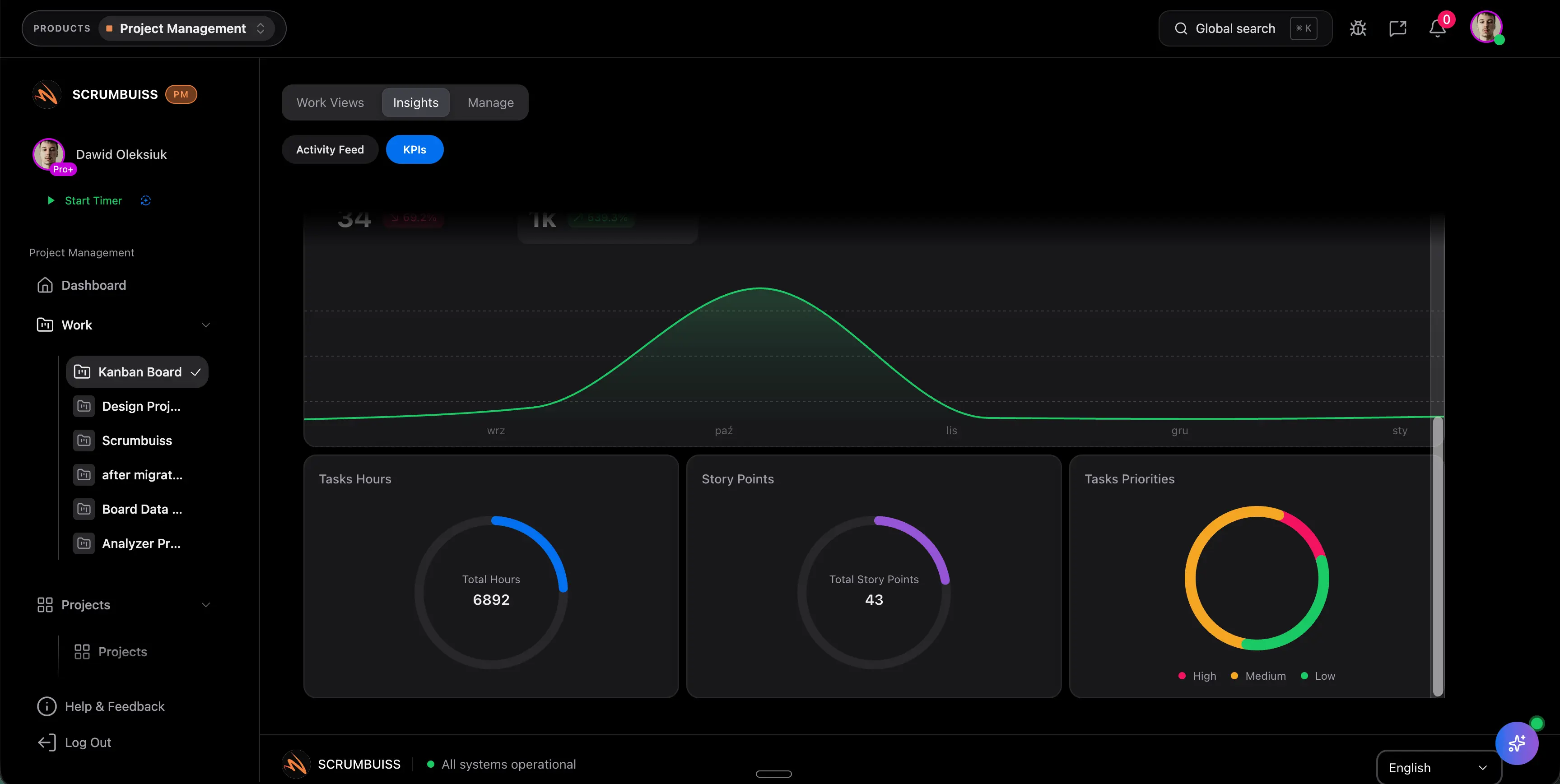 Software teams screenshot