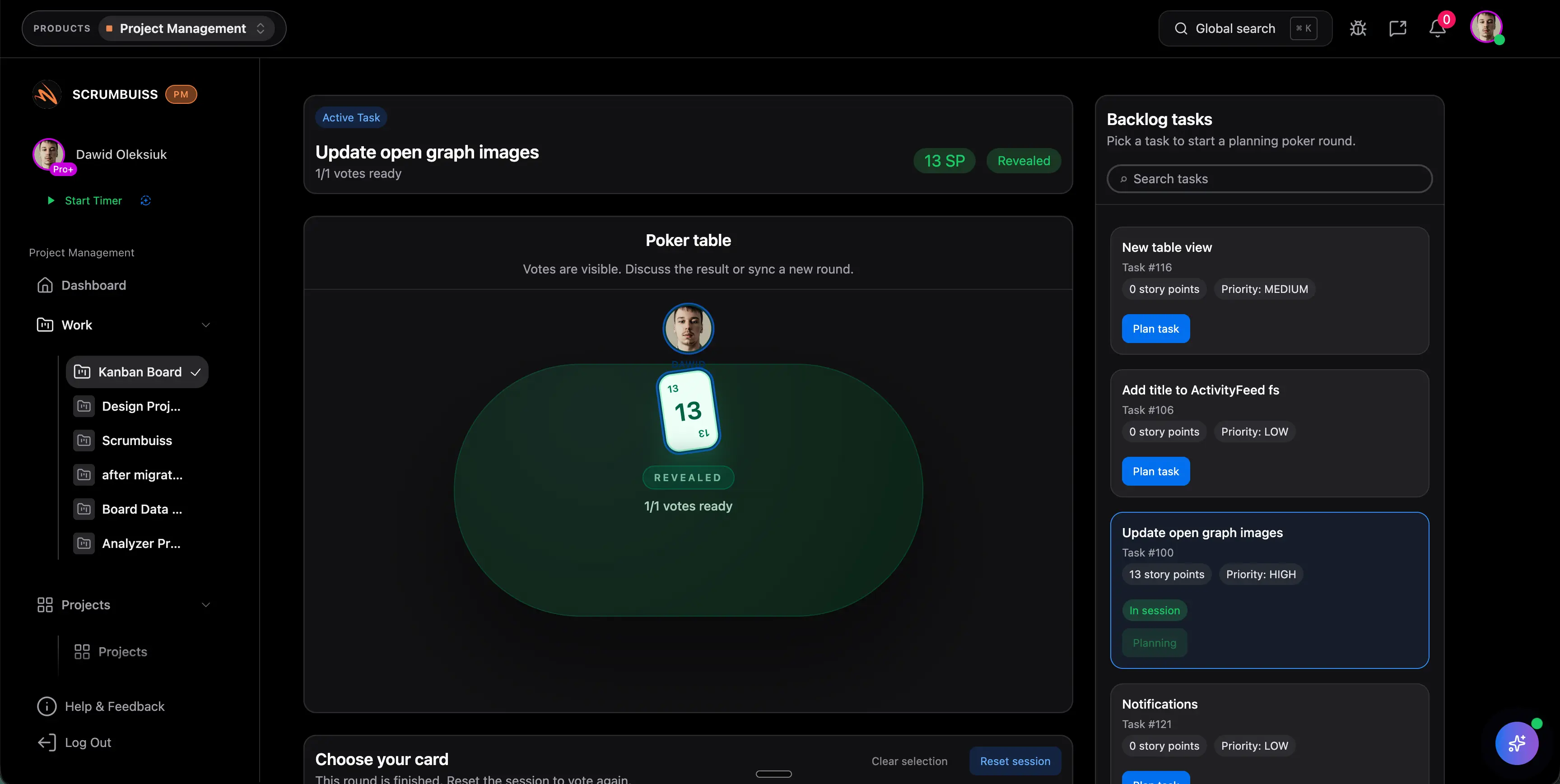 Software teams screenshot